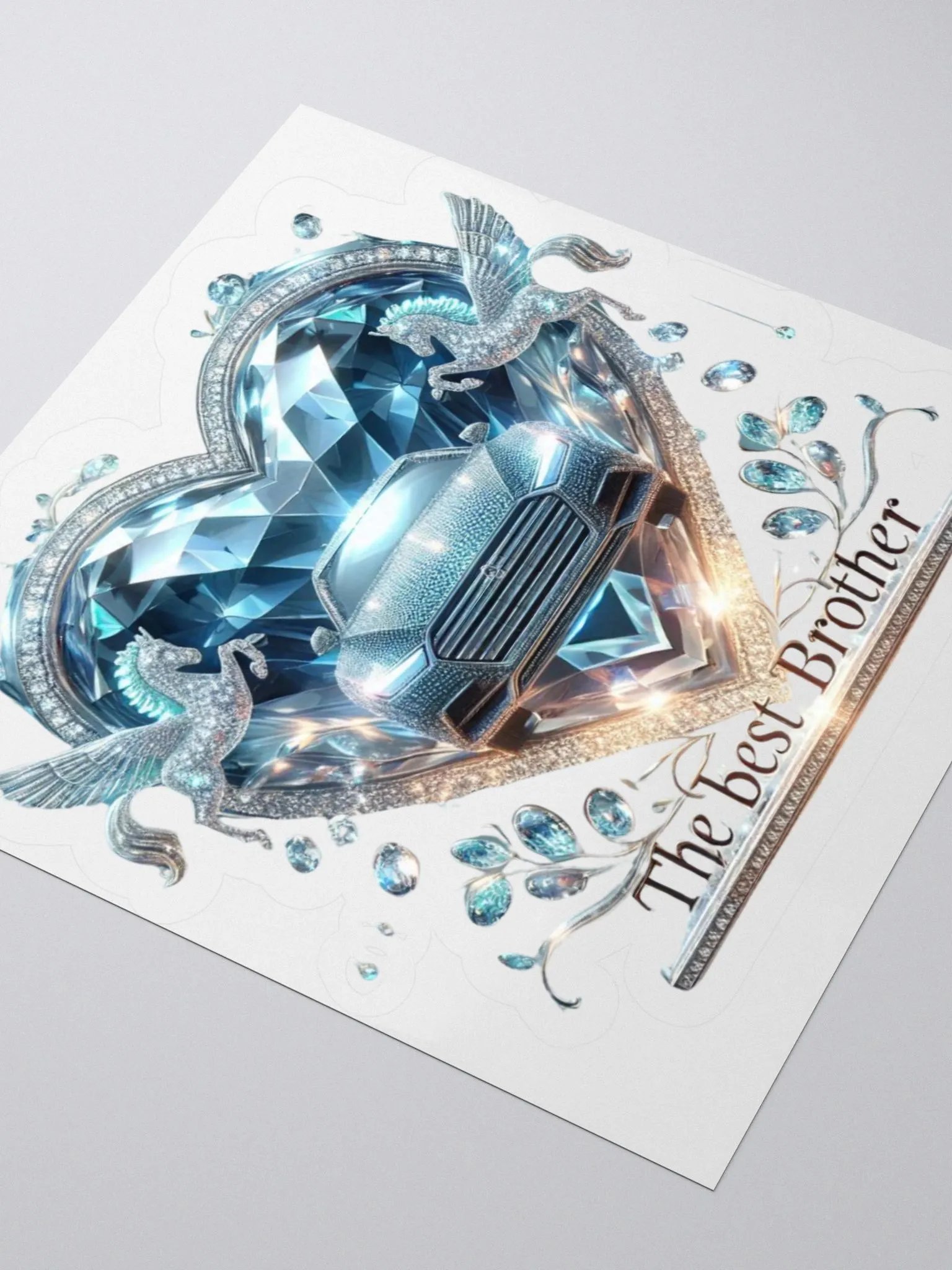Brother's Appreciation Heart Sticker product image (3)