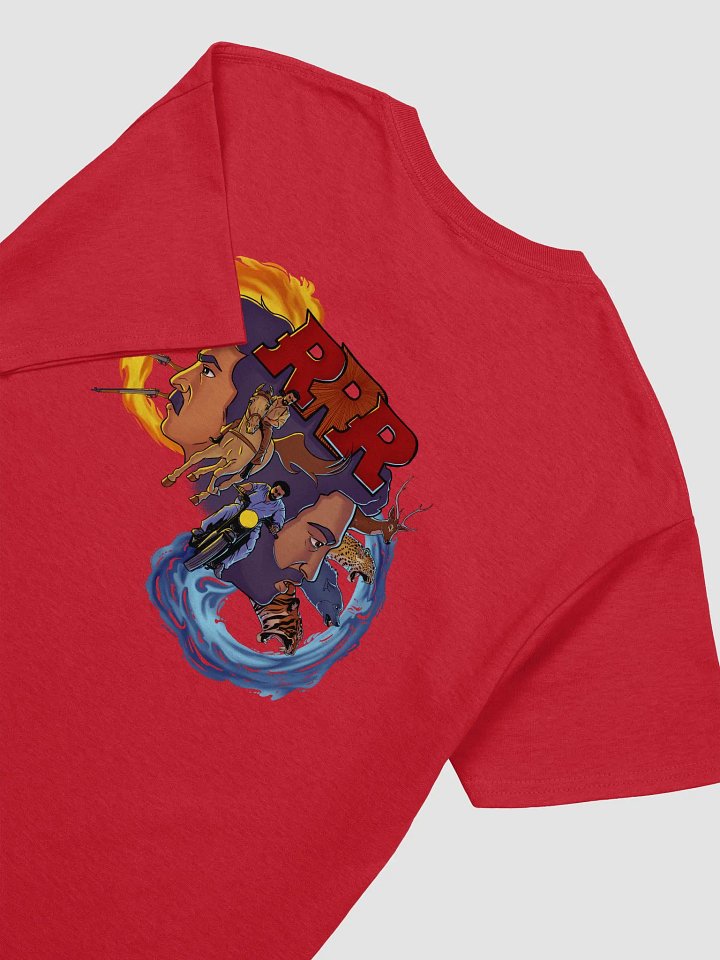 RRR Fire and Water Unisex RRR Movie t-shirt product image (2)