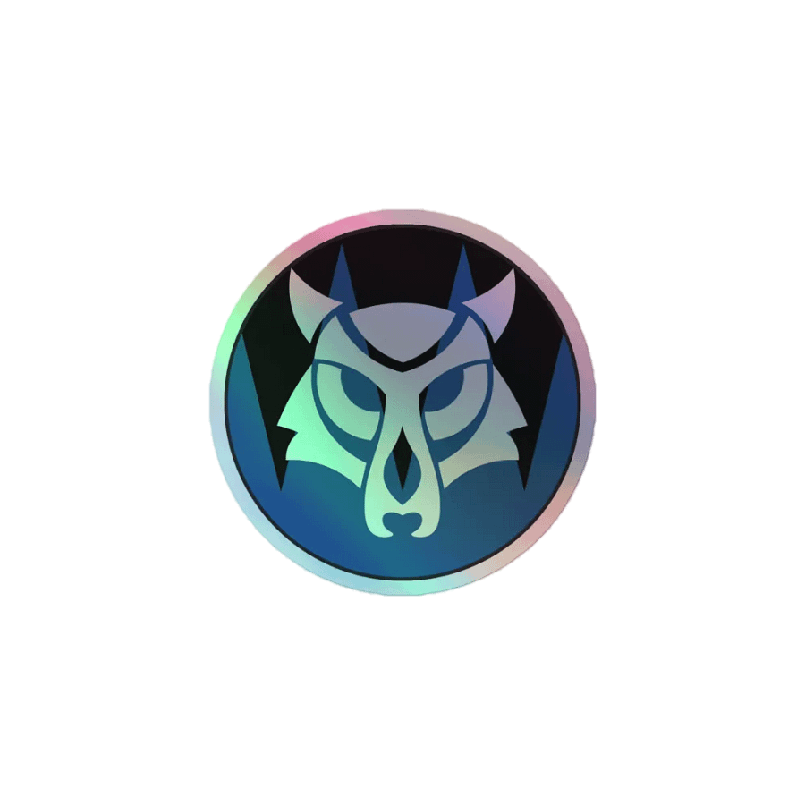 Ghostmane Shield Holo Stickers product image (1)