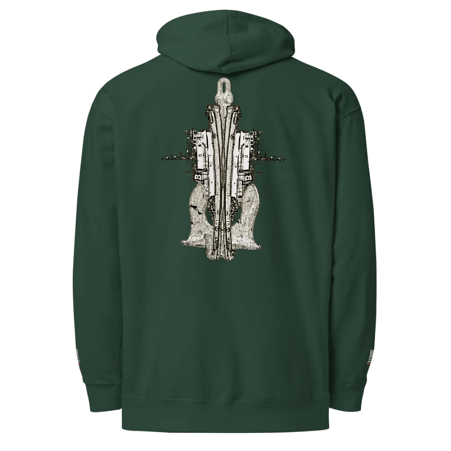 Mirrored Richard Brusco / Ancher - Twin Anchor Front & sleeves (embroidered) product image (1)