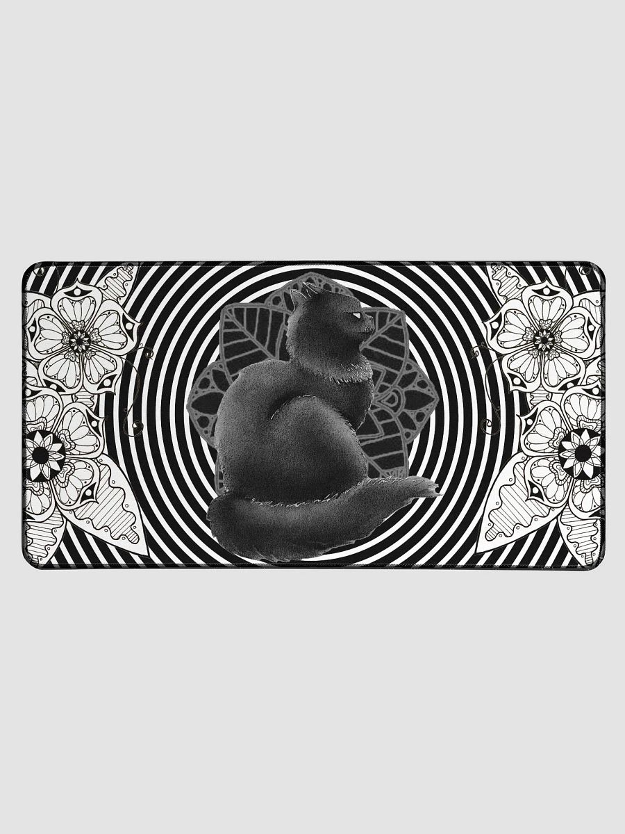 Cat Flower Desk Mat product image (1)