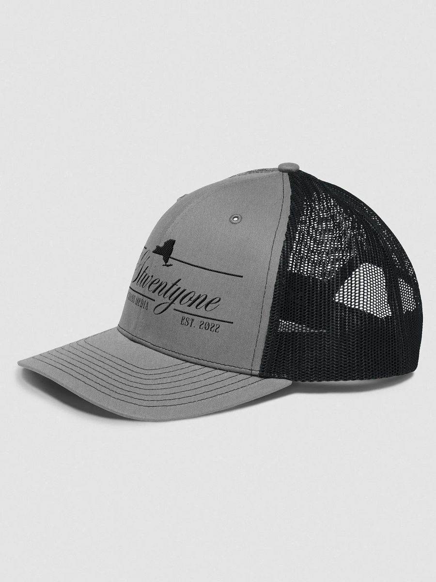 AG21 Script Trucker Hat (Black) product image (2)