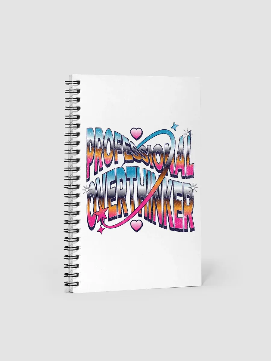 Professional Overthinker Spiral Notebook product image (1)
