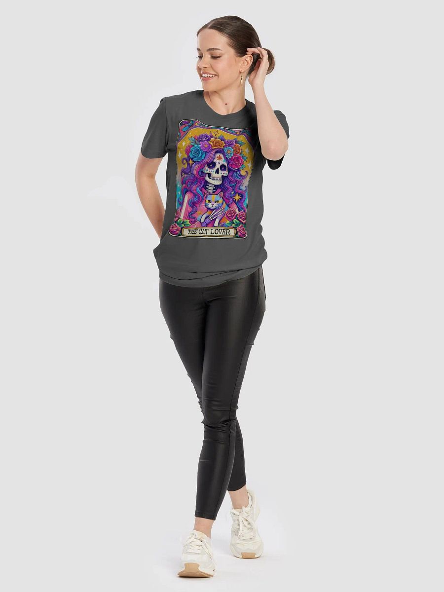 Day of the Dead The Cat Lover Bella+Canvas Tee product image (67)