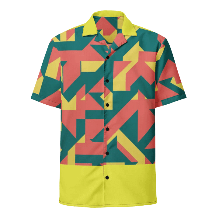 Tropical Geometry Hawaiian Shirt product image (2)