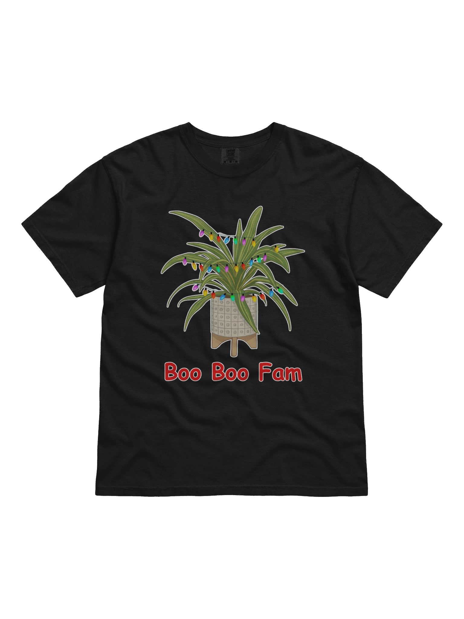 Dragon Plant Christmas Lights Graphic Tee product image (3)