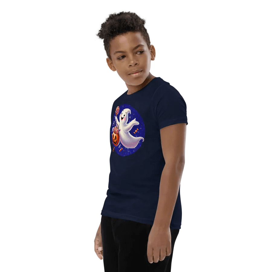 Ghost and Candy Halloween Kids T-Shirt product image (37)