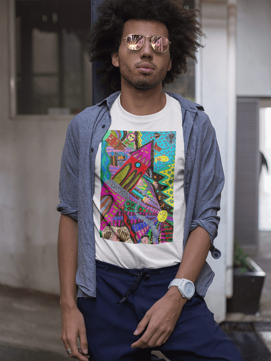 Abstract Tower Moment Unisex Tee product image (5)