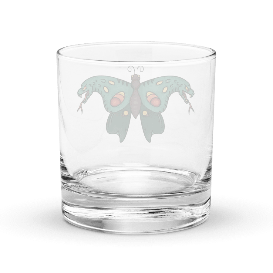 Atlas Moth Rocks Glass product image (4)