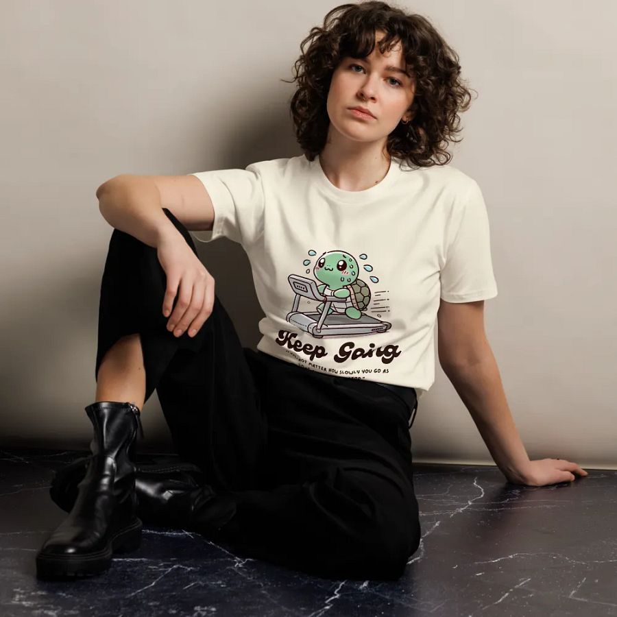 Keep Going Turtle Premium T-Shirt product image (11)