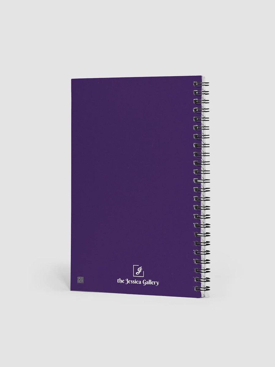 Spooky Season Sombrero Ghost Light Dotted Spiral Notebook product image (4)