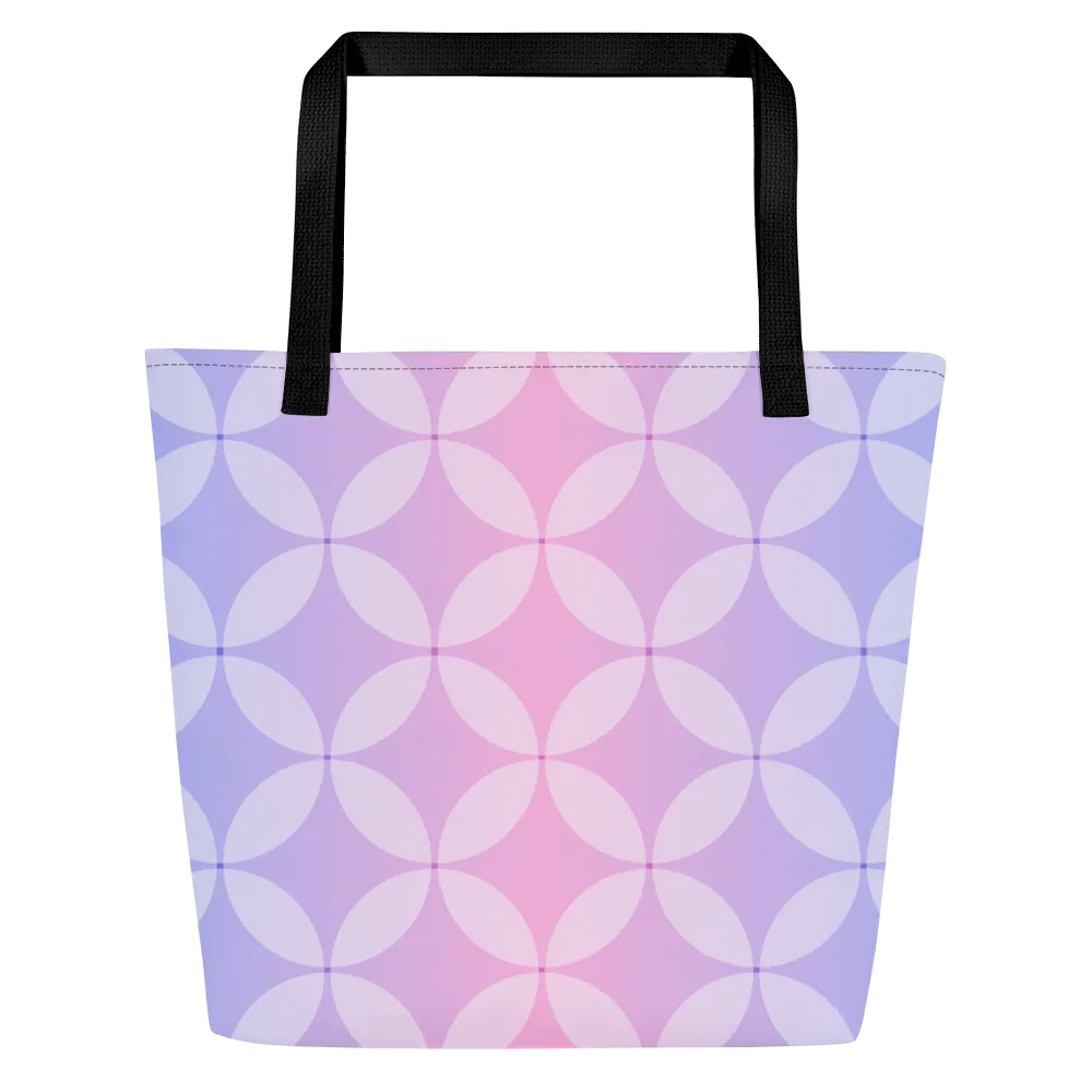 Harmony Circle Polyester Tote Bag product image (2)