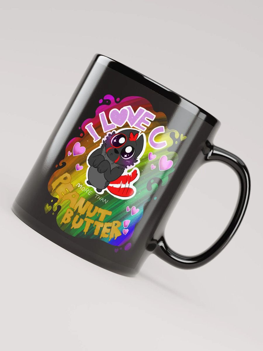 Fury Loves You Pride Black Glossy Mug product image (8)
