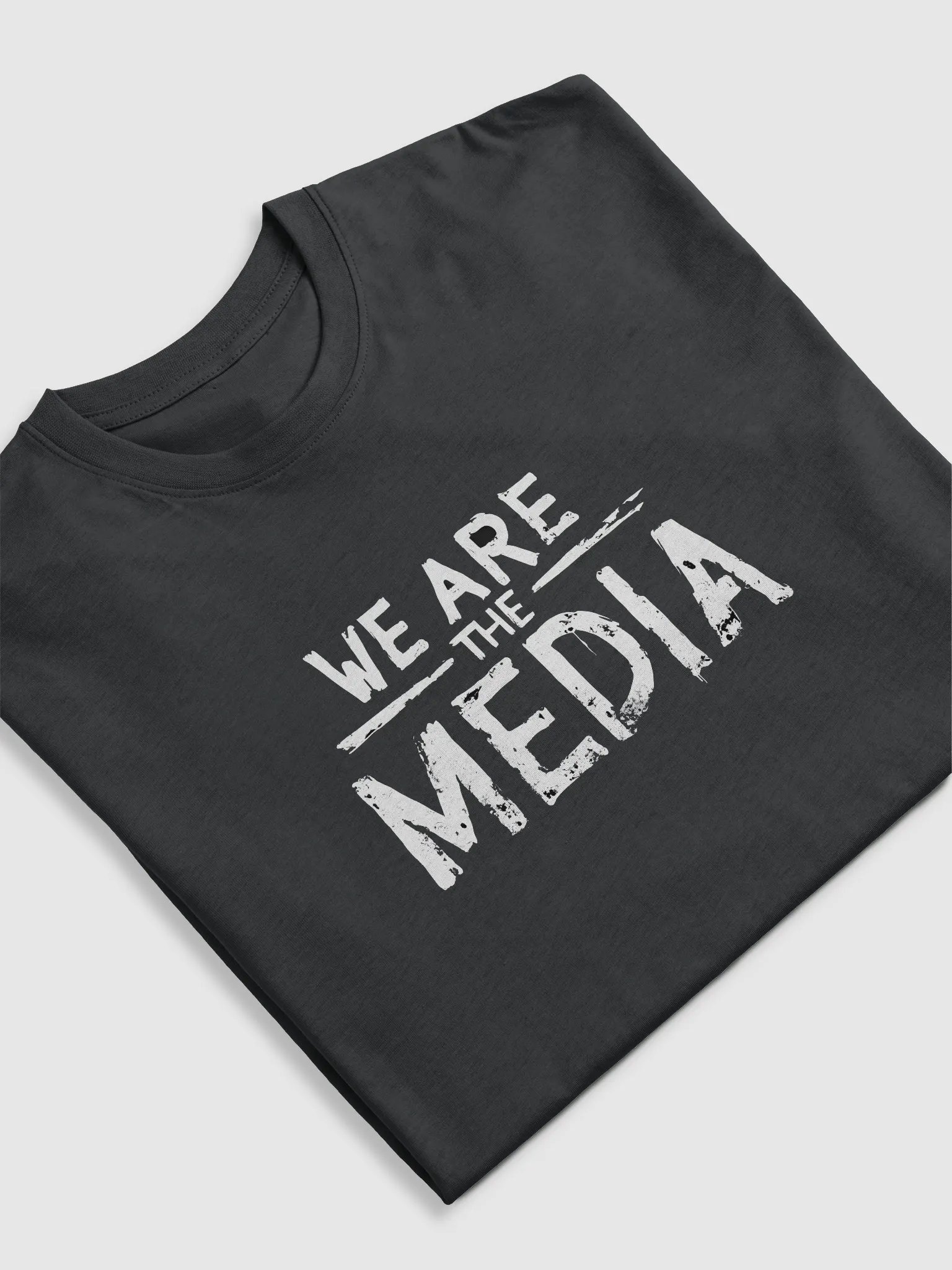WE ARE THE MEDIA - Manifesto Distressed Tee product image (5)