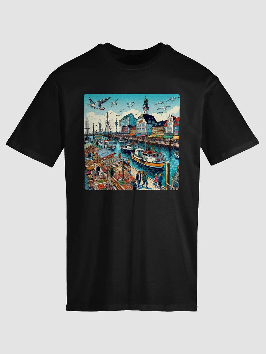 Harbor Hustle Unisex T-Shirt | Bremerhaven city product image (24)