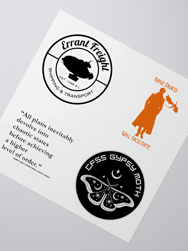 Outrageous Fiction Sticker Set product image (2)