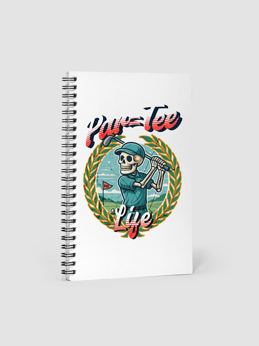 Par Tee Life Golfing Spiral Notebook product image (2)