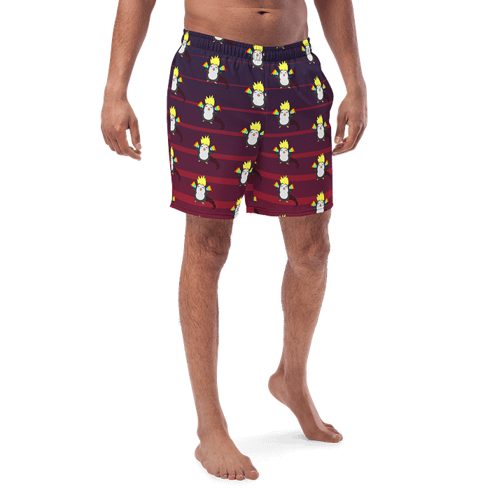 The Dumb@ss Squad Mascot Swim Trunks product image (1)