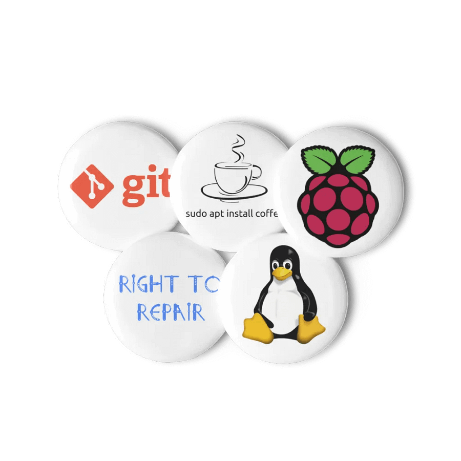 Linux Life Buttons product image (6)