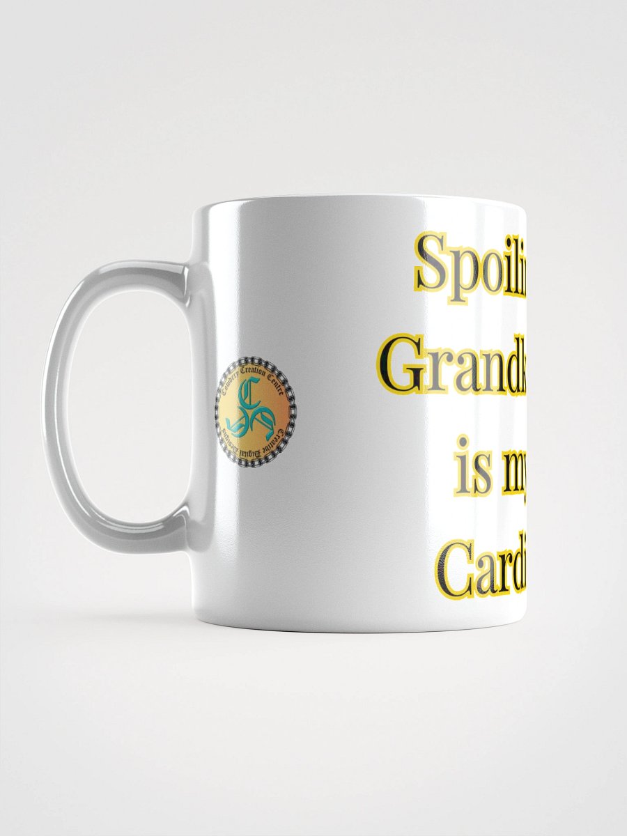 Spoiling Grandkids is my Cardio (Female) Glossy White Mug product image (6)