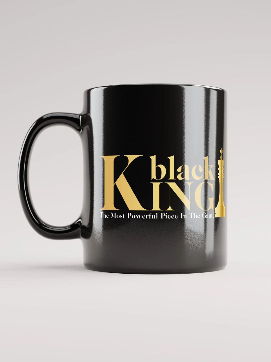 Black King Black Glossy Mug product image (6)
