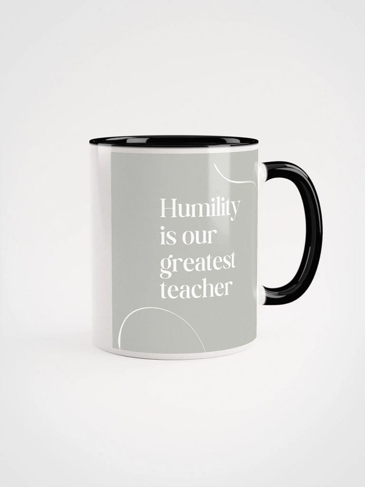 Humility Mug: Colorful Inside, Uplifting Message product image (1)