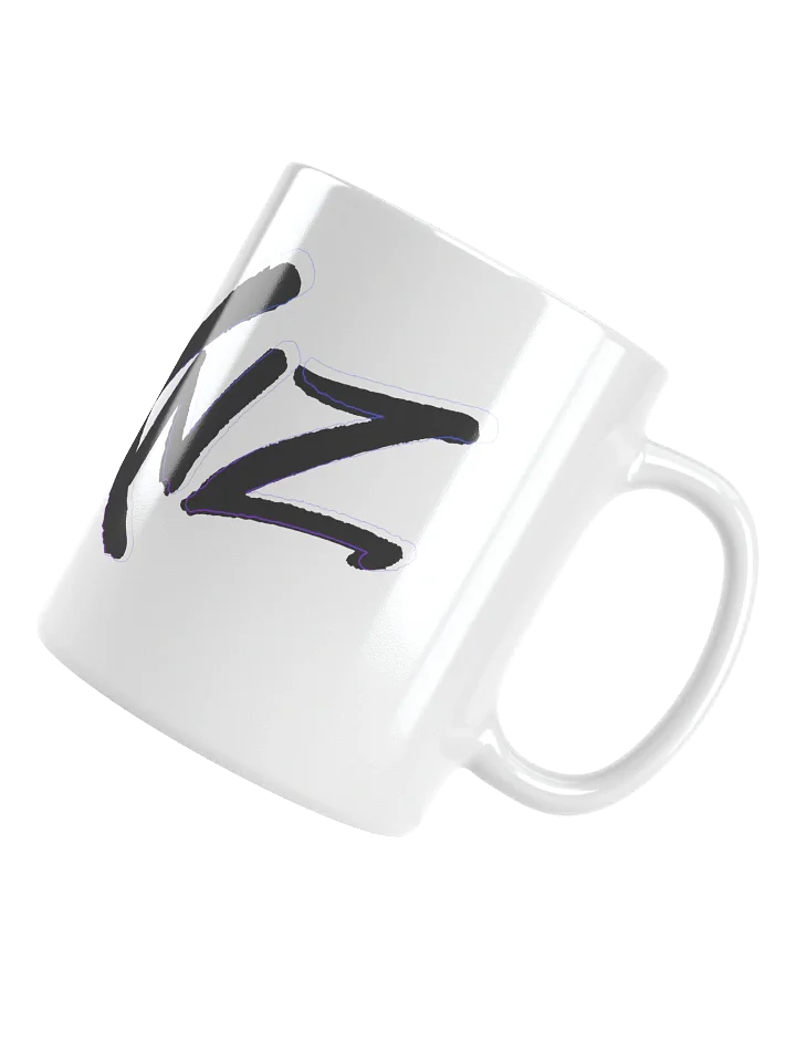 BACXNZ Grey Logo White Mug product image (2)