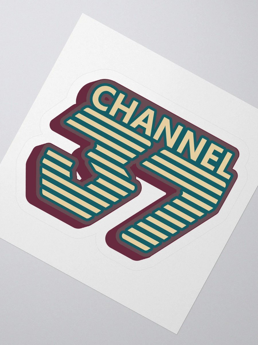 Channel 37 - Retro (Sticker) product image (6)