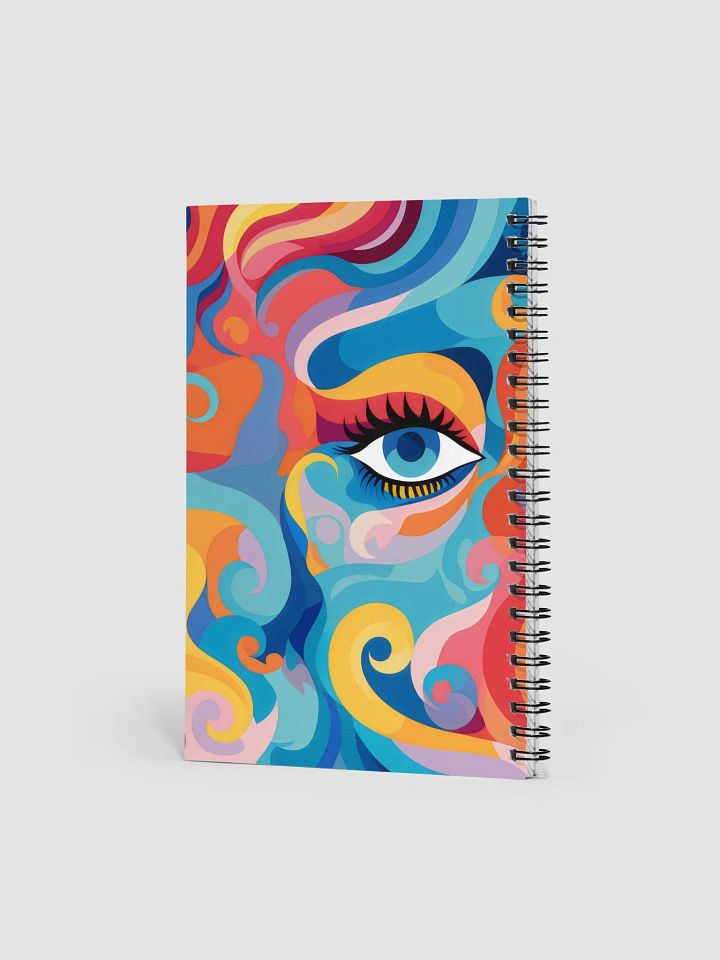 Ethereal Eye Spiral Notebook product image (2)
