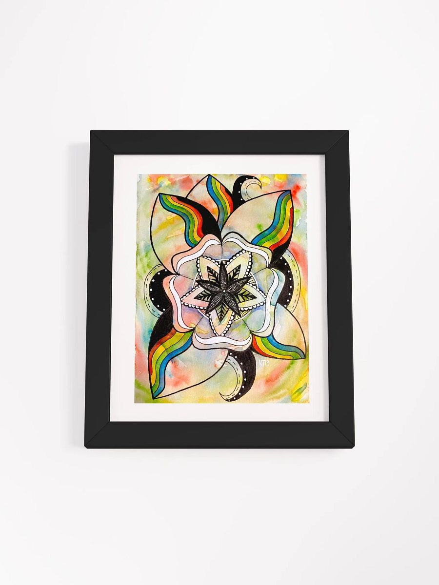 Celestial Flower Framed Poster product image (4)
