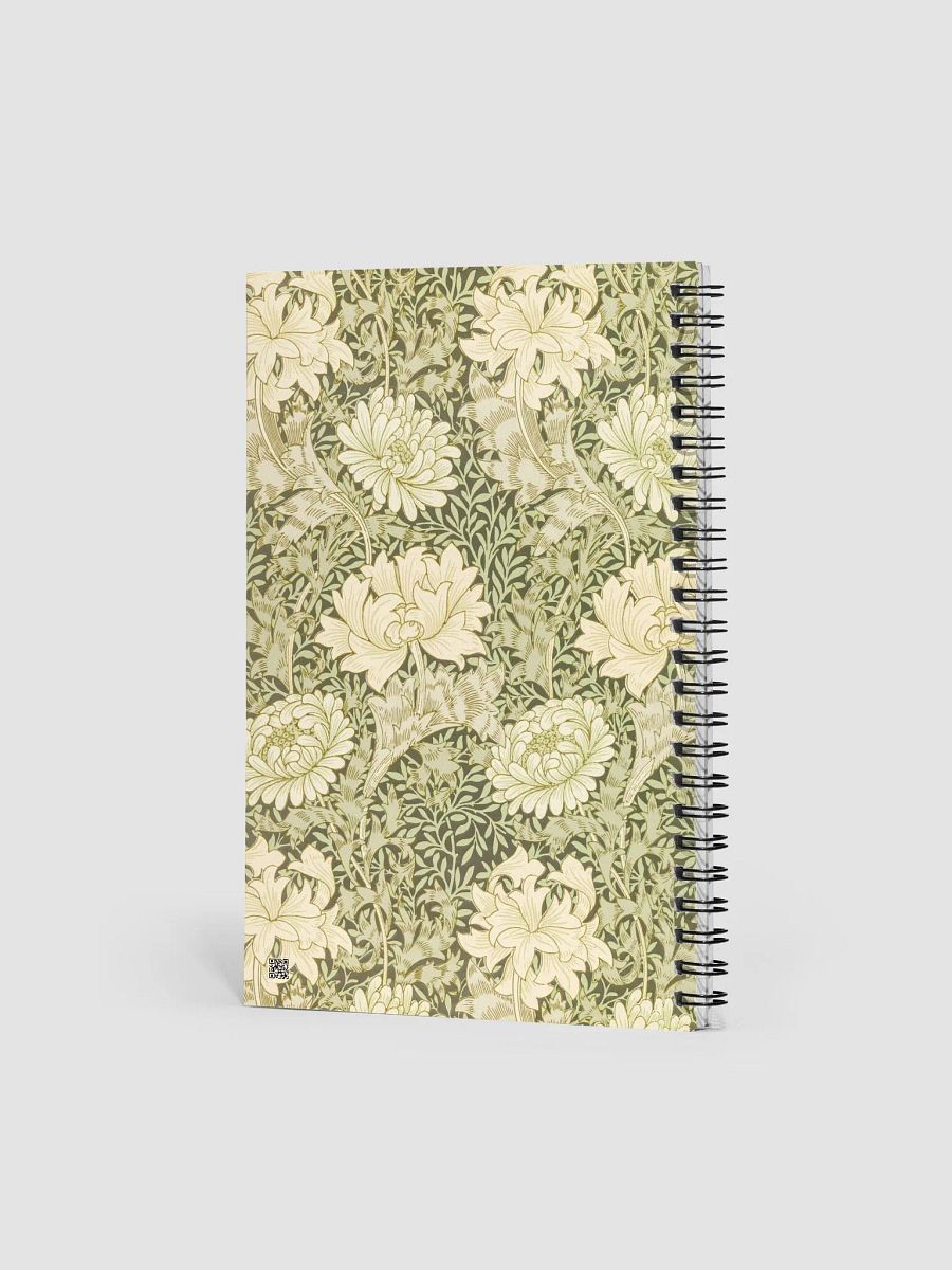 Chrysanthemum: William Morris: Spiral Notebook product image (1)