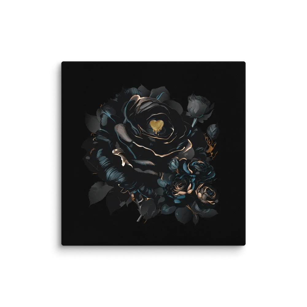 Gilded Noir Roses Canvas Collection product image (1)