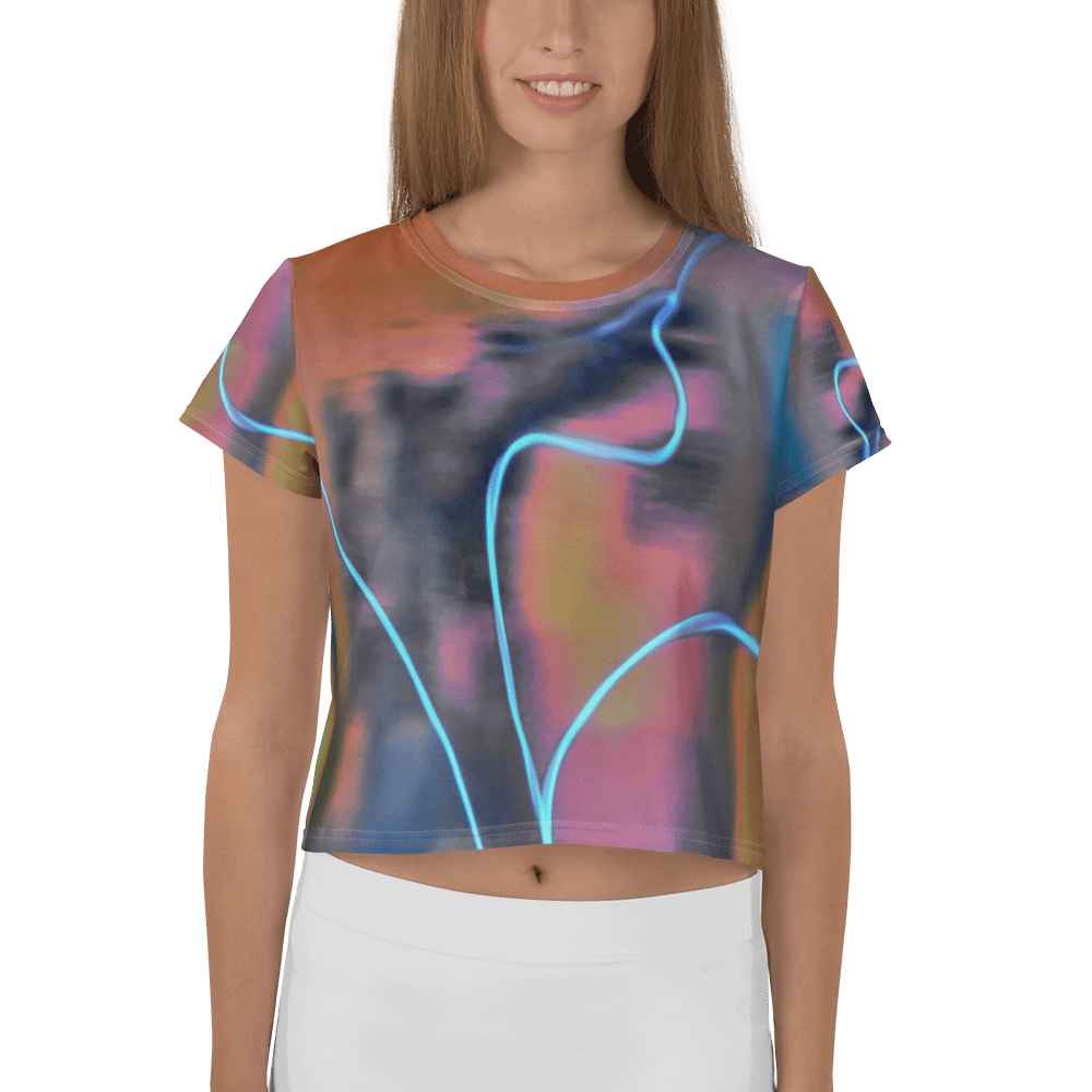 Crop-Top - Elektrizität in Farbe product image (1)