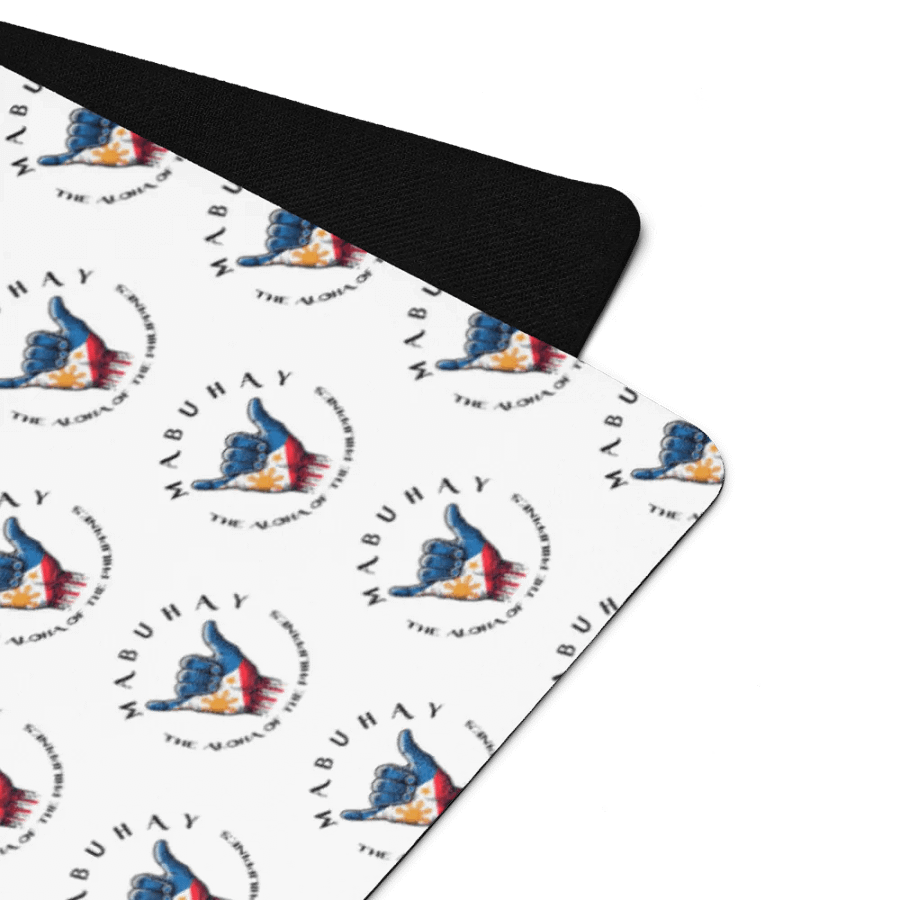 MABUHAY THE ALOHA OF THE PHILIPPINES YOGA MAT - SHAKA HANG LOOSE VIBES FOR YOUR PRACTICE product image (5)