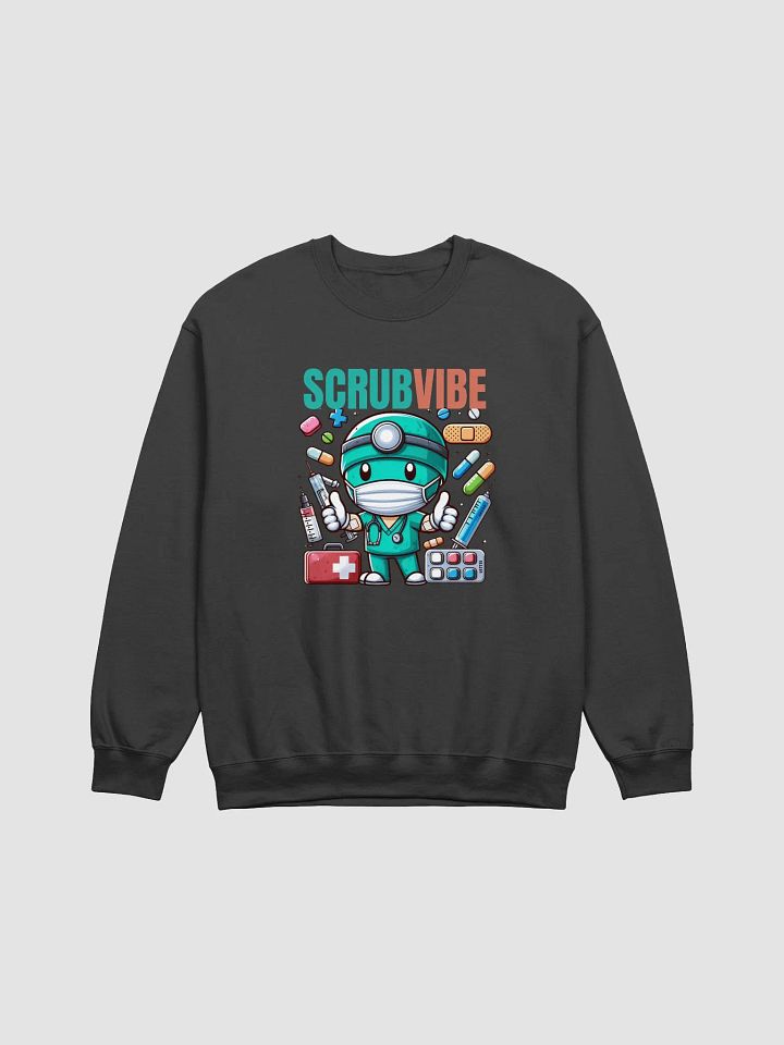 Scrub Vibe Healthcare Worker Sweatshirt product image (6)