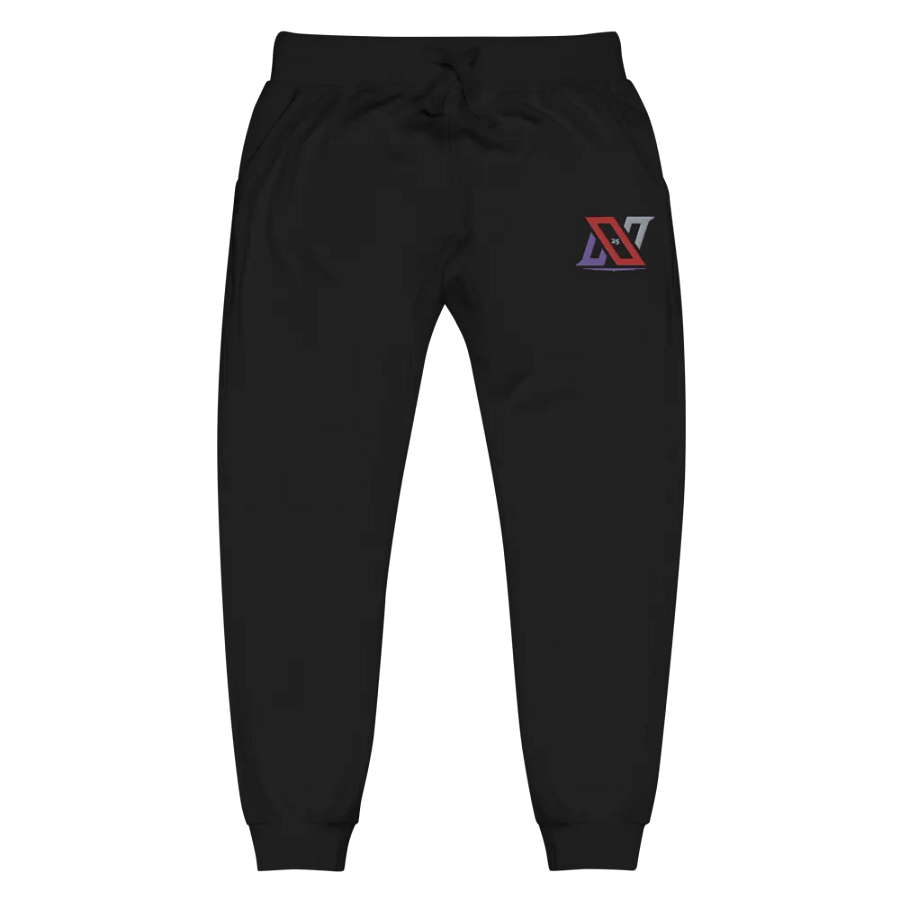 Fleece Sweatpants w/purple logo product image (1)