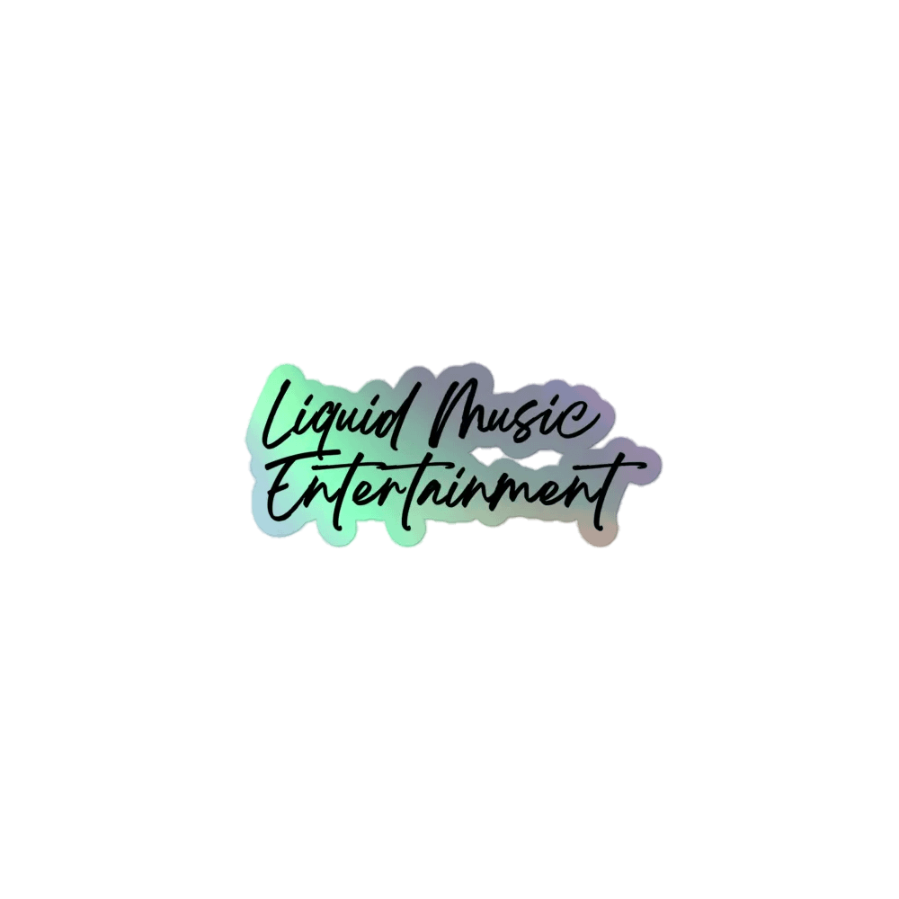 Holo Graphic Sticker Liquid Music Entertainment product image (1)