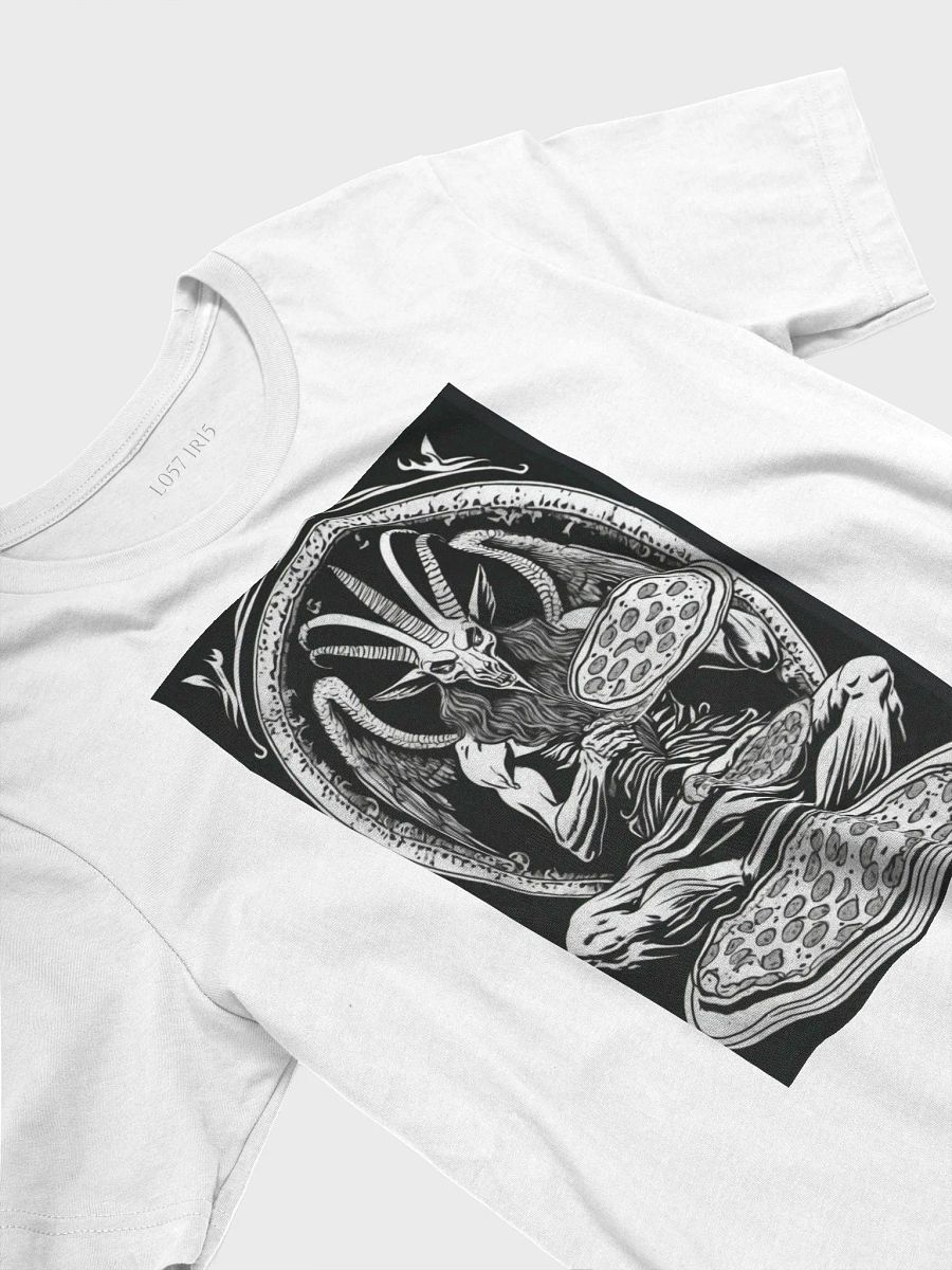 Devil's Pizza Party Unisex Tee + Backprint product image (4)