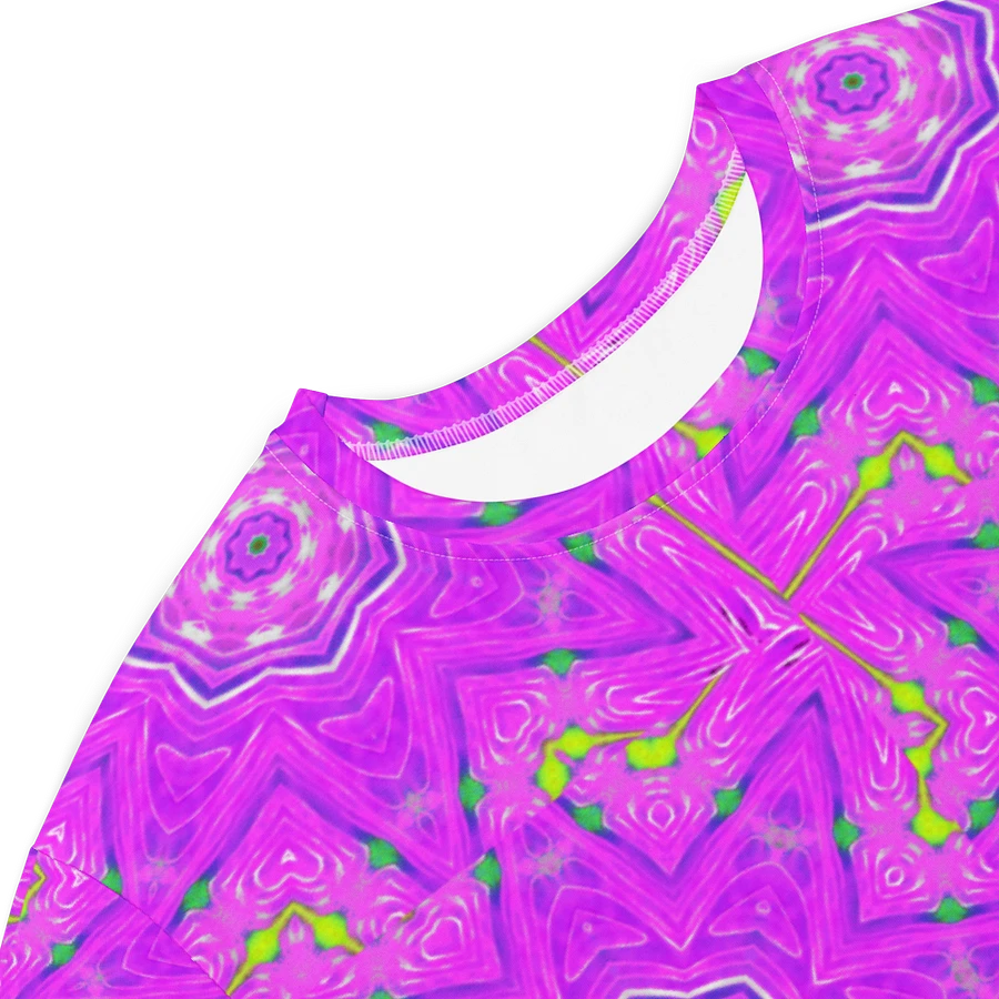 That Abstract Pink Neon Star Too T Shirt Dress product image (4)