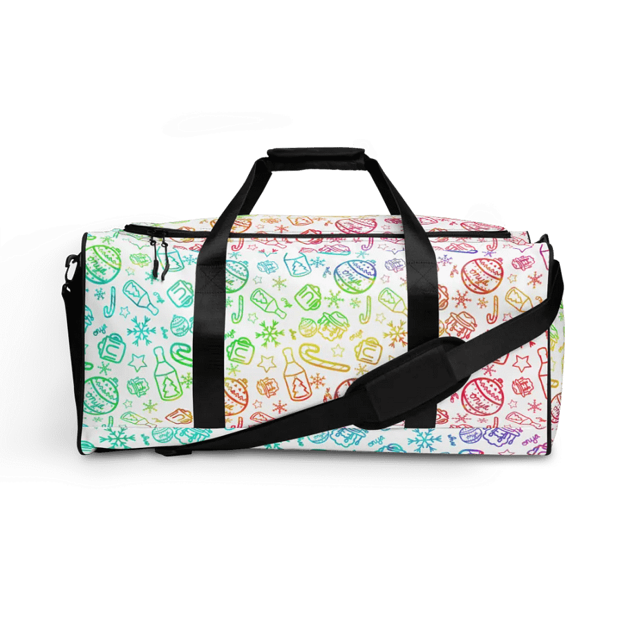 Limited Edition Christmas Rainbow Dufflebag product image (1)