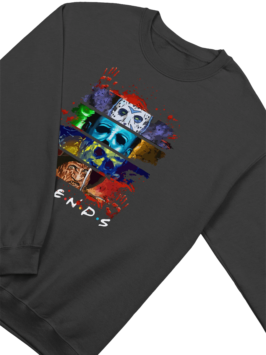 Horror Movie Icons Distorted Crewneck product image (28)