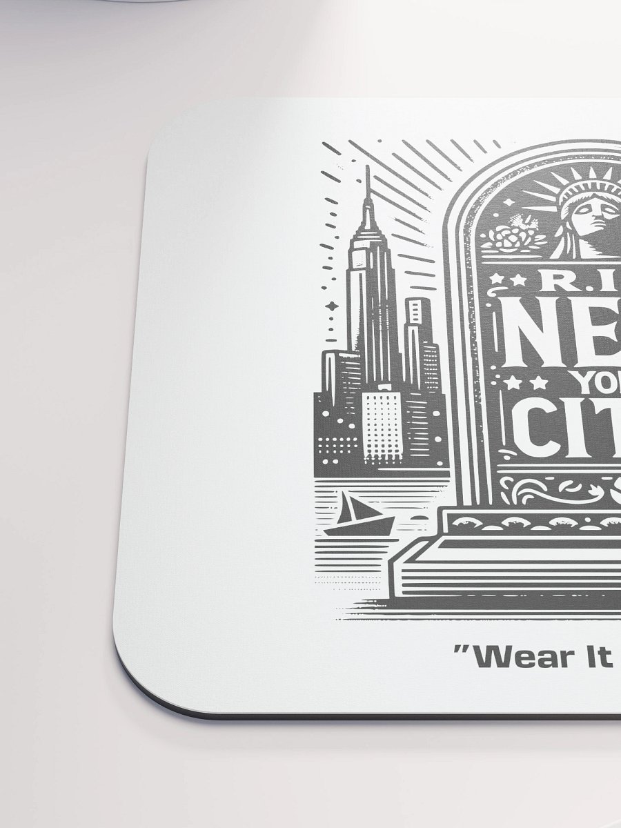 "RIP NYC" mouse pad product image (6)