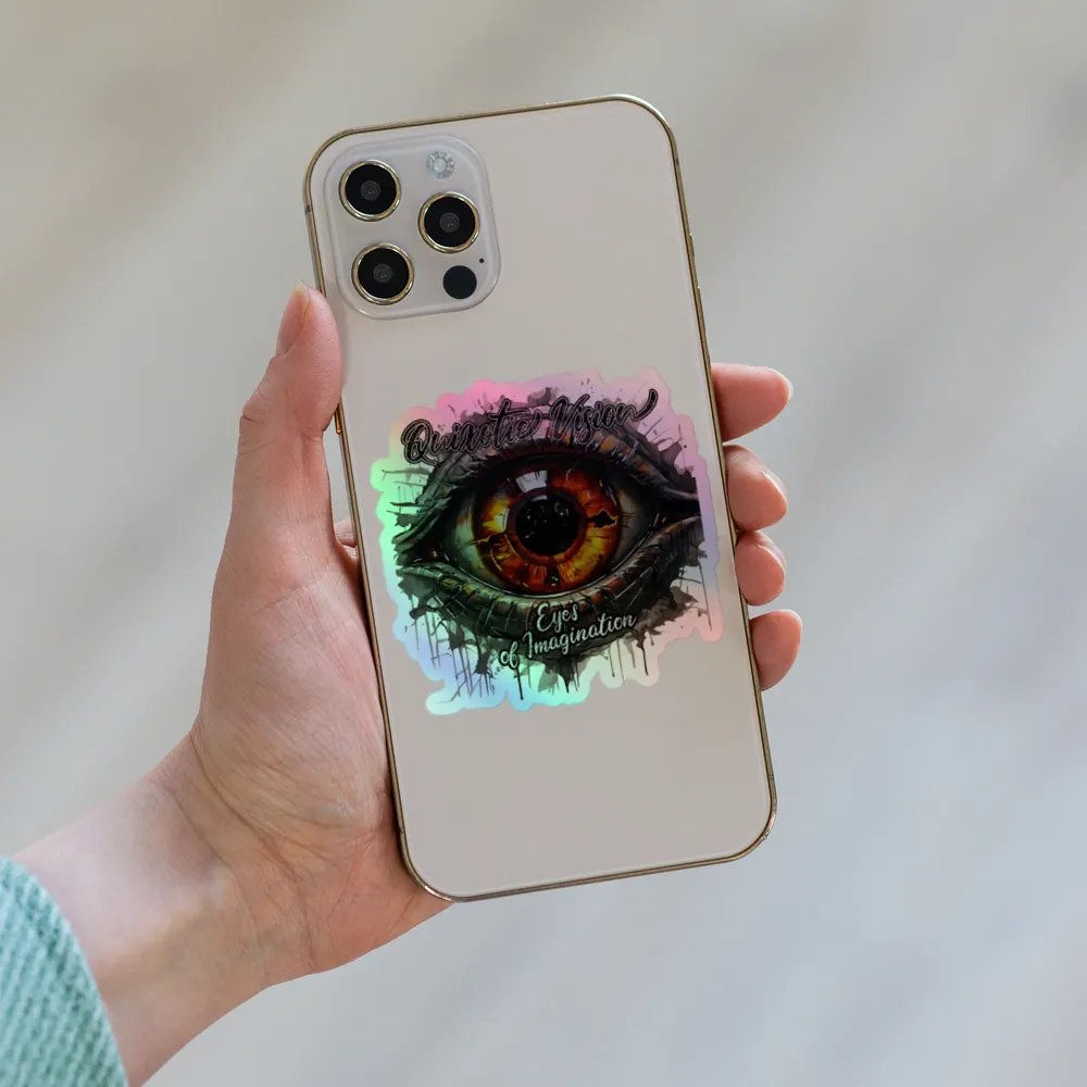 Eye of Imagination Holographic Sticker product image (1)