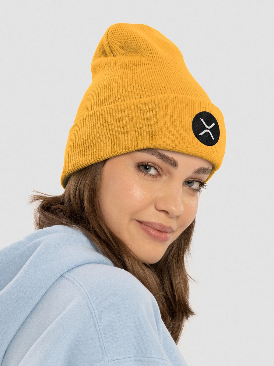 XRP Cuffed Beanie product image (4)