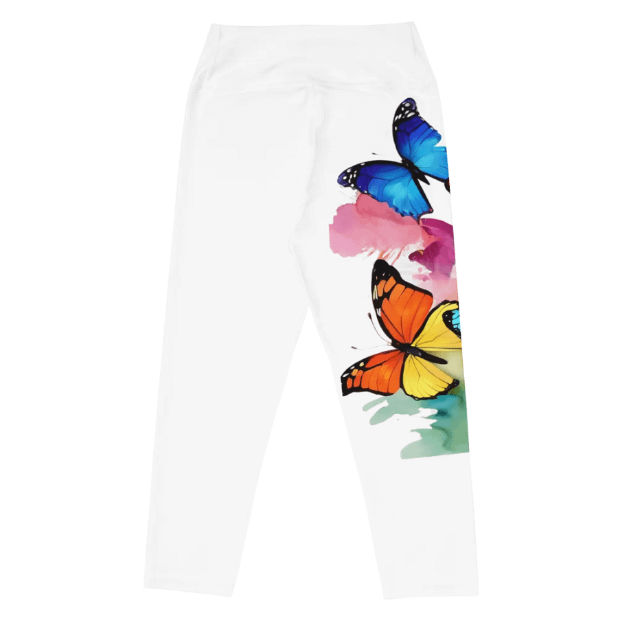 Yoga Capri Butterfly Leggings product image (4)