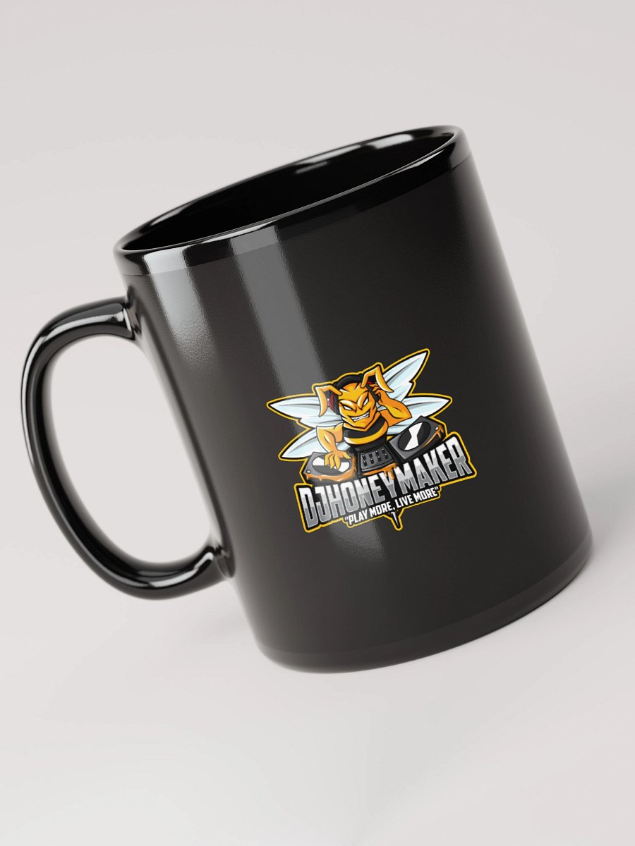 Official Logo Black Glossy Mug product image (6)