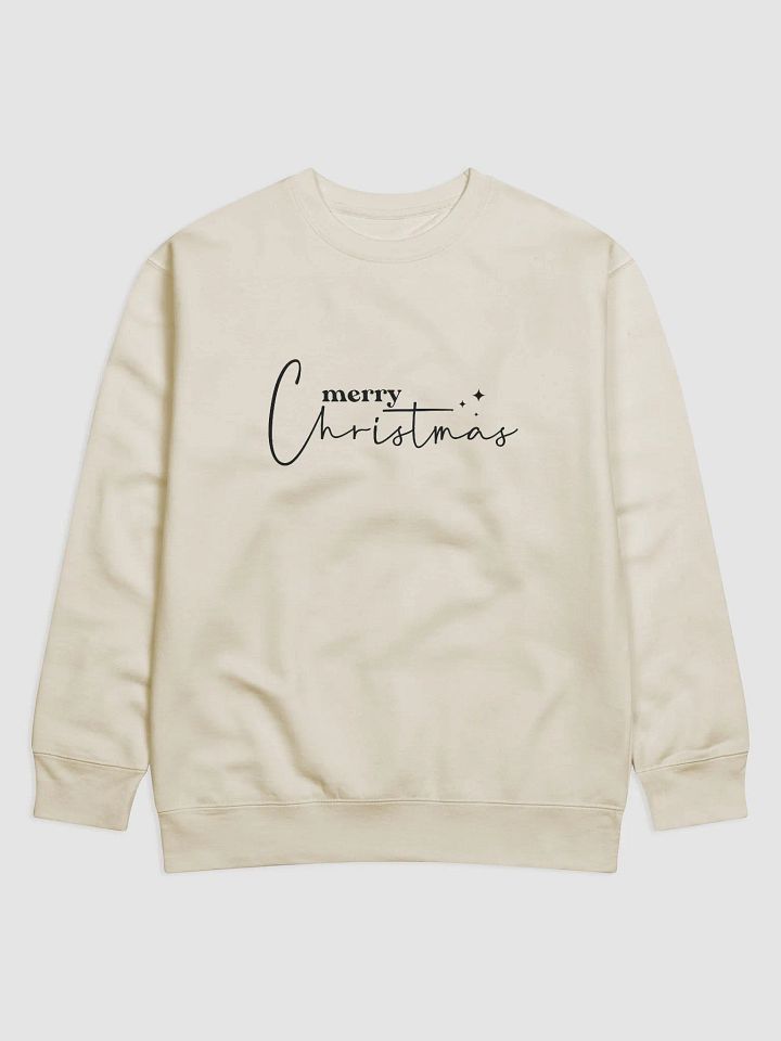 Merry Christmas Script Sweatshirt product image (4)