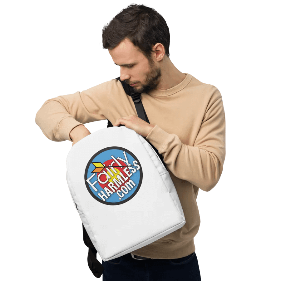 Fairly Harmless Minimalist Backpack product image (9)