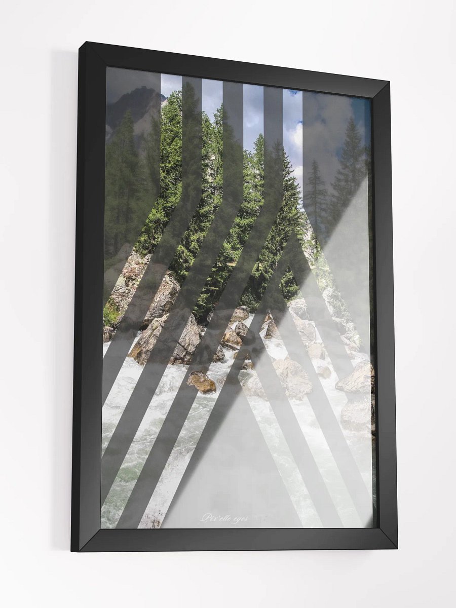 GeoGraphik Art Print – Lavachey Torrent product image (5)