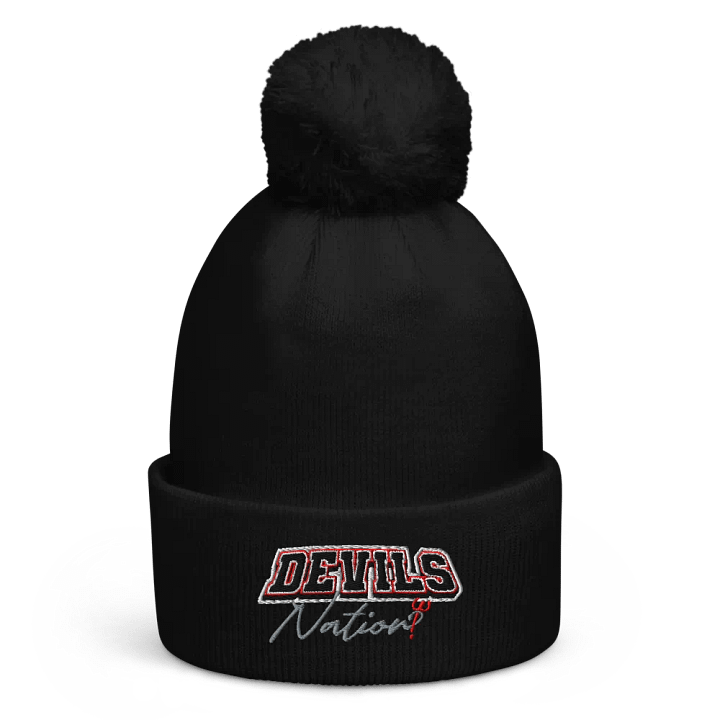Devil's Nation Varsity - Beechfield Pom-Pom Beanie product image (1)
